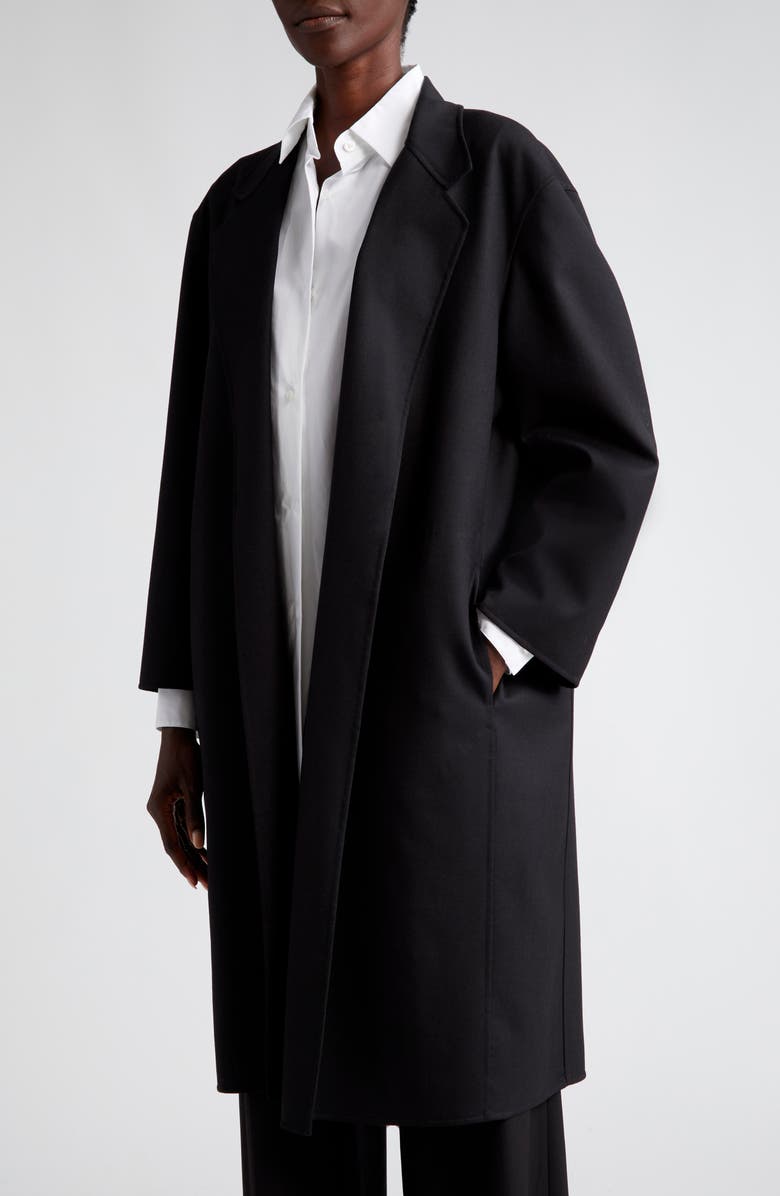 The Row Fedra Double Face Wool Blend Jacket, Alternate, color,