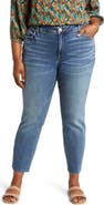 KUT from the Kloth Reese Fab Ab Raw Hem High Waist Ankle Slim Jeans