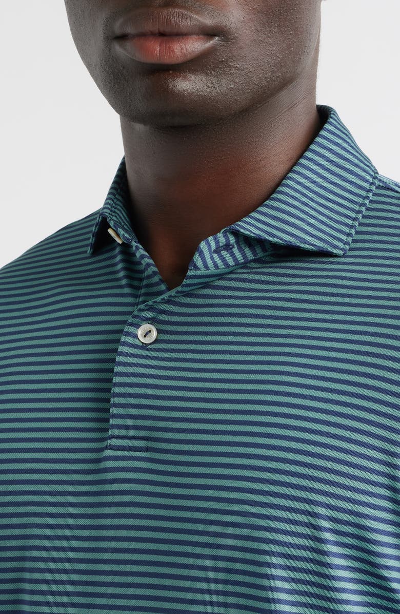 Peter Millar Crown Crafted Verse Performance Mesh Polo, Alternate, color, Navy