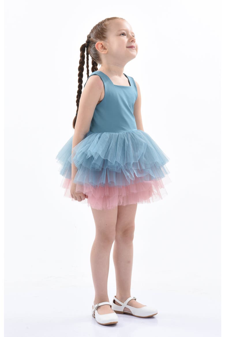 Jen Tutu Dress, Alternate, color, Teal