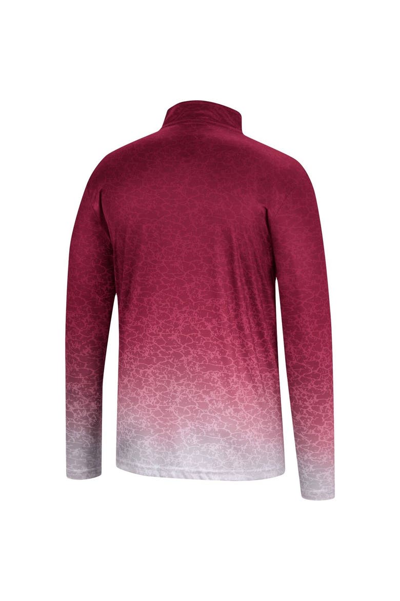 Men's Colosseum Maroon Arizona State Sun Devils Walter Quarter-Zip Windshirt, Alternate, color, Maroon