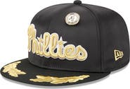 New Era Men's New Era  Black Philadelphia Phillies 2025 59FIFTY Day Gold Leaf 59FIFTY Fitted Hat
