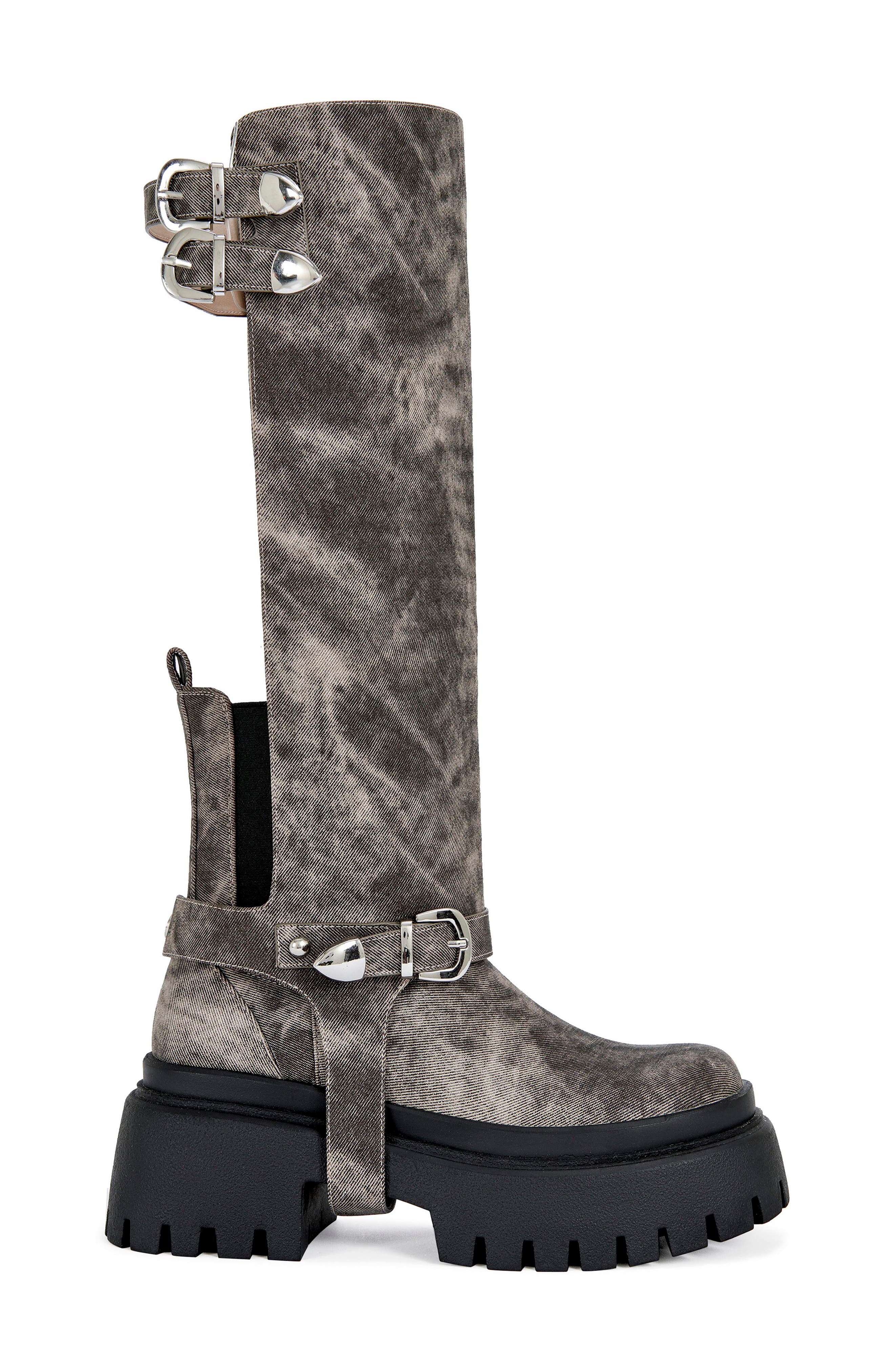 Rampage Knee High Platform Boot - image 4