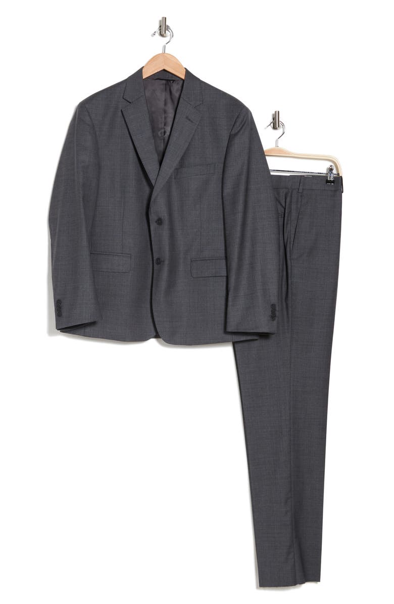 JB Britches Sartorial Classic Fit Stretch Wool Suit, Main, color, 