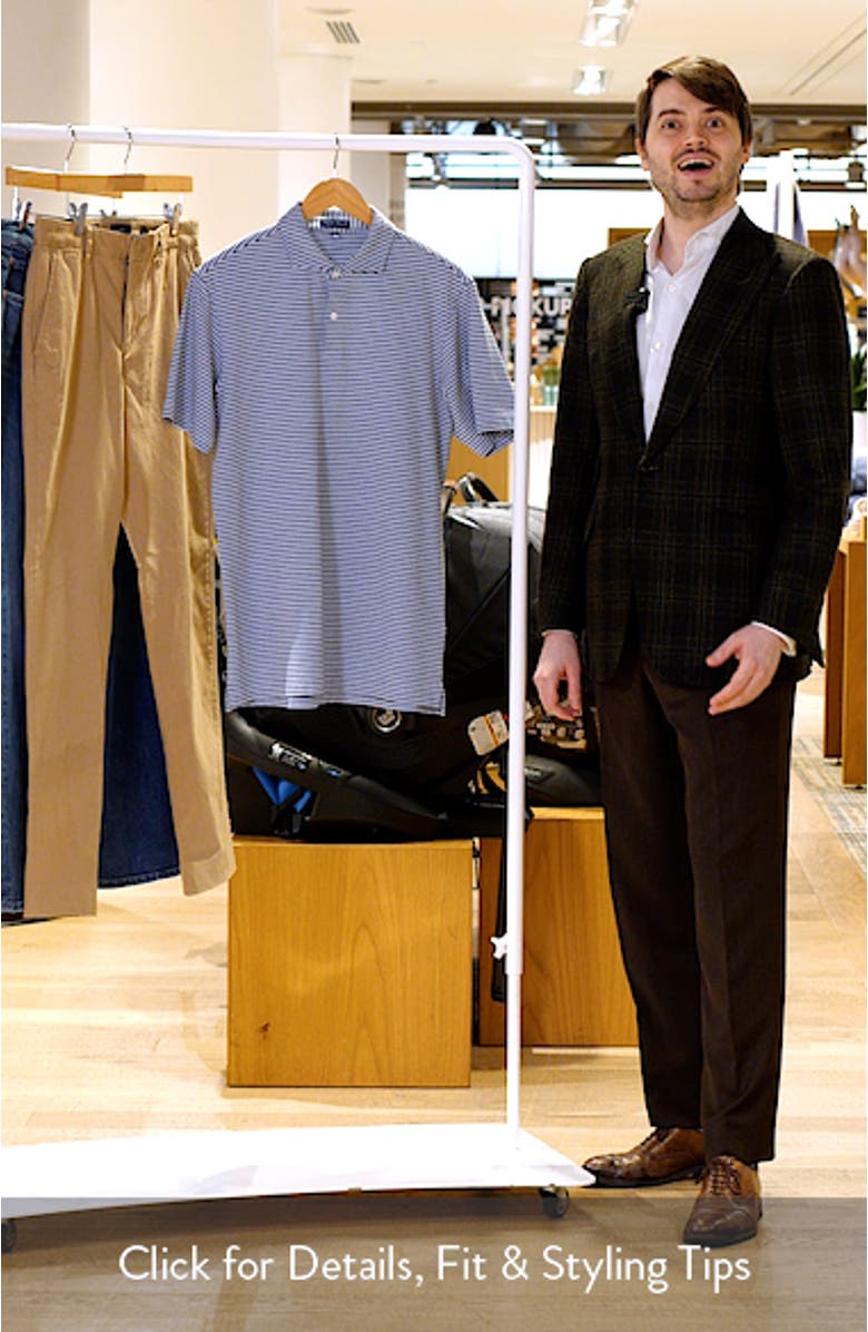 Crown Crafted Albatross Pima Cotton Blend Polo, sales video thumbnail