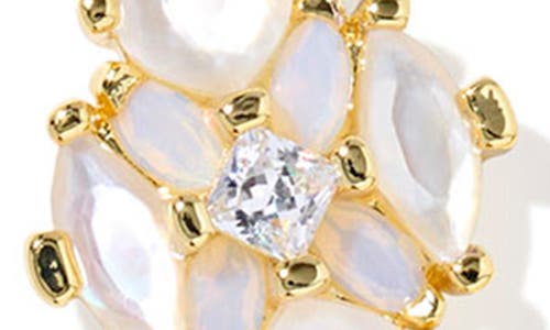 Kendra Scott Abbie Crystal Drop Earrings In Gold