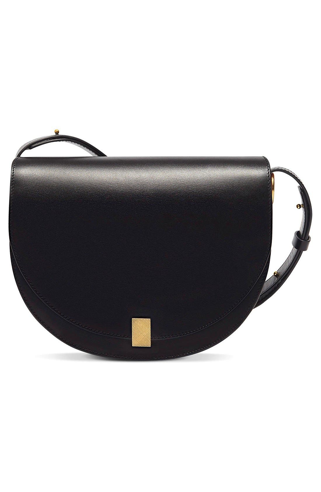Victoria Beckham Half Moon Box Shoulder Bag, Main, color, 