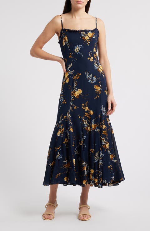 Lilibet Floral Ruffle Dress