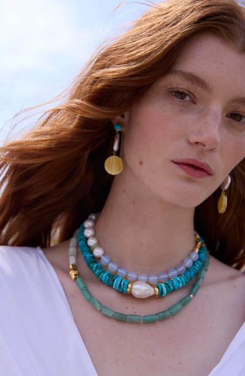 Cabana Cultured Pearl Beaded Necklace