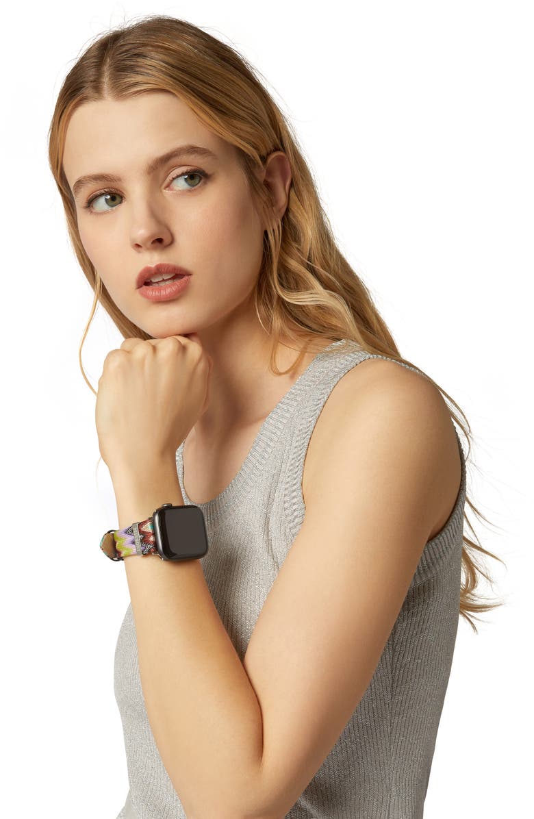 Missoni Zigzag 22mm Textile Apple Watch<sup>®</sup> Watchband, Alternate, color, 