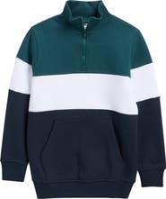 DENIM AND FLOWER Kids' Colorblock Sweatshirt