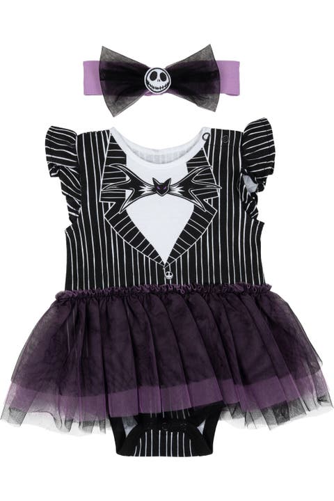 Nightmare Before Christmas Dress and Headband Set