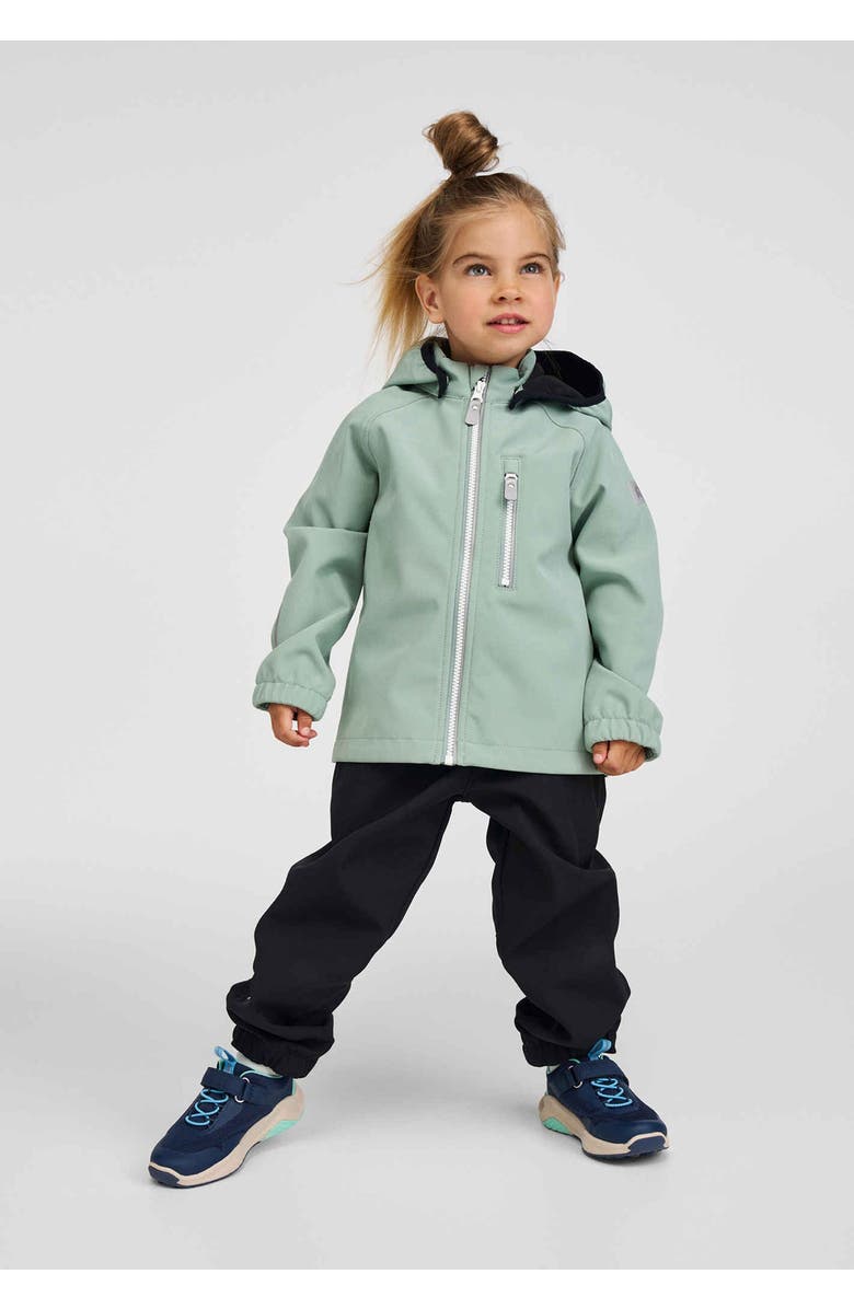 Reima Vantti Softshell jacket, Alternate, color, Stone Green