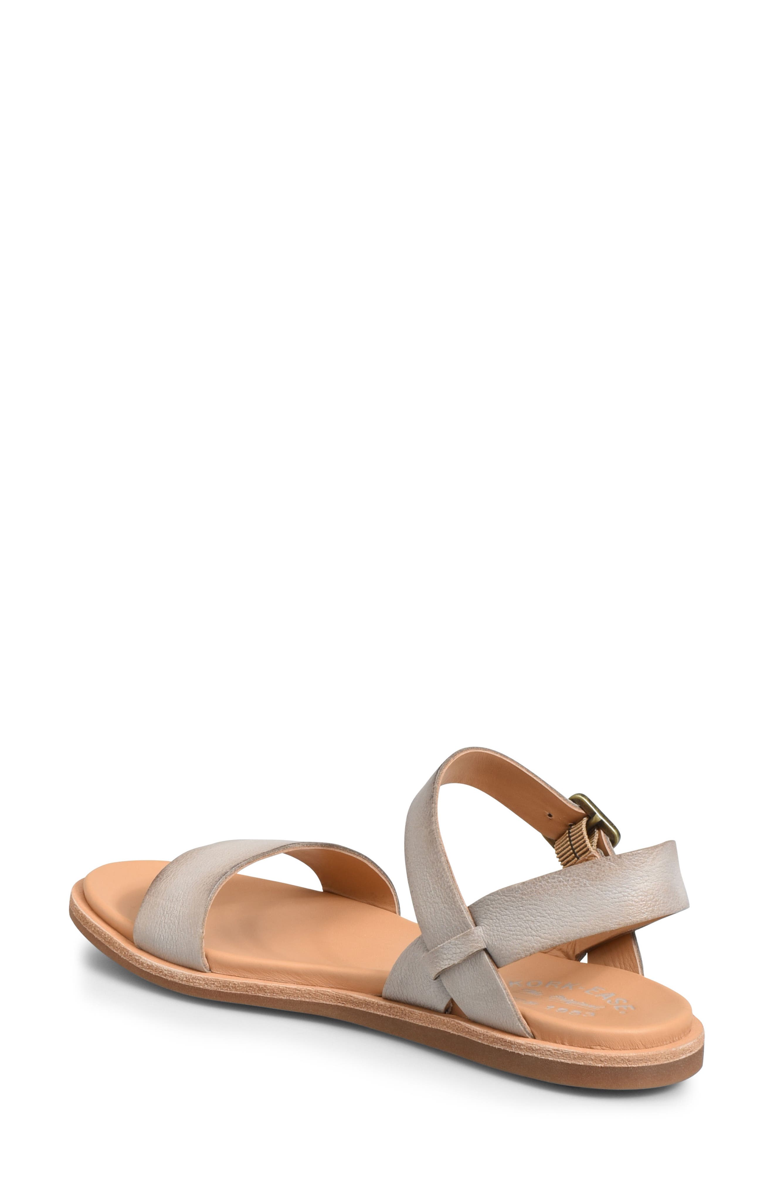 Yucca Sandal, Alternate, color, GREY LEATHER