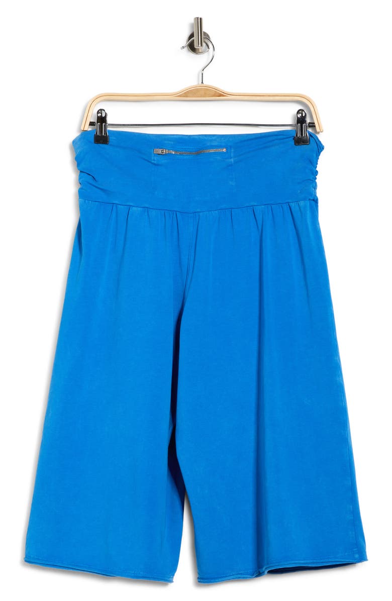 Free People Hot Shot Renewal Cutoff Pants, Alternate, color, Light Cobalt