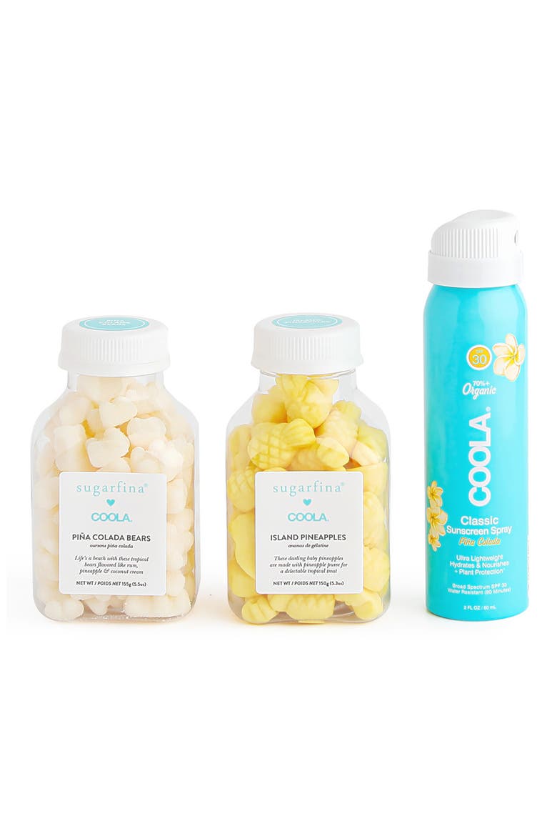 x COOLA® Stay Tropical Gift Set, Alternate, color, BLUE