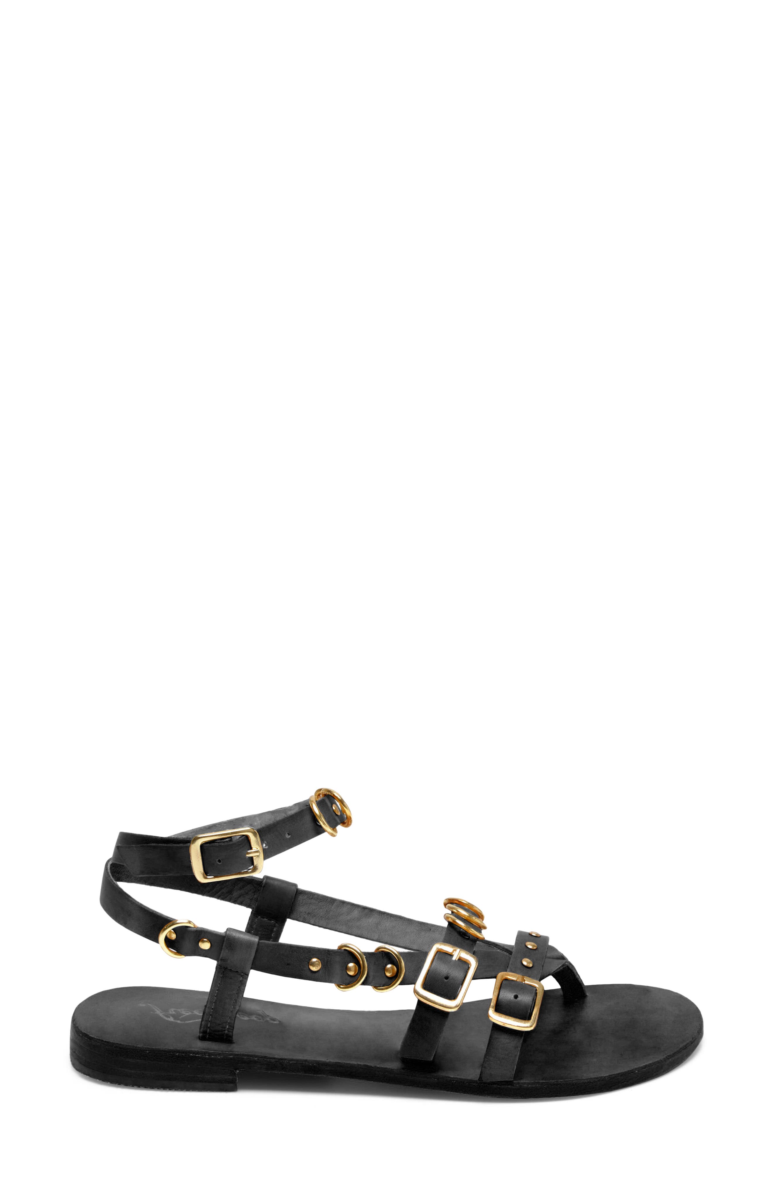 Free People Midas Touch Ankle Strap Sandal, Alternate, color, 
