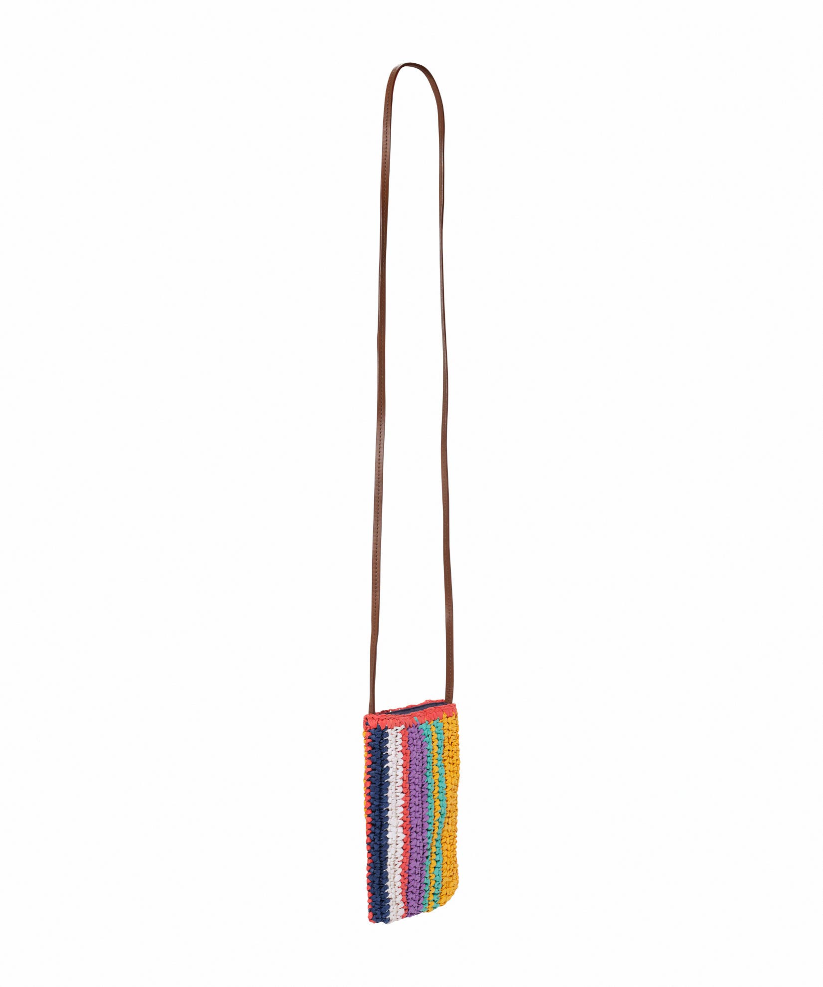 straw stripe crossbody, Alternate, color, Rainbow Stripe