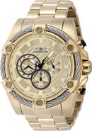 INVICTA Bolt Chronograph Bracelet Strap Watch, 52mm