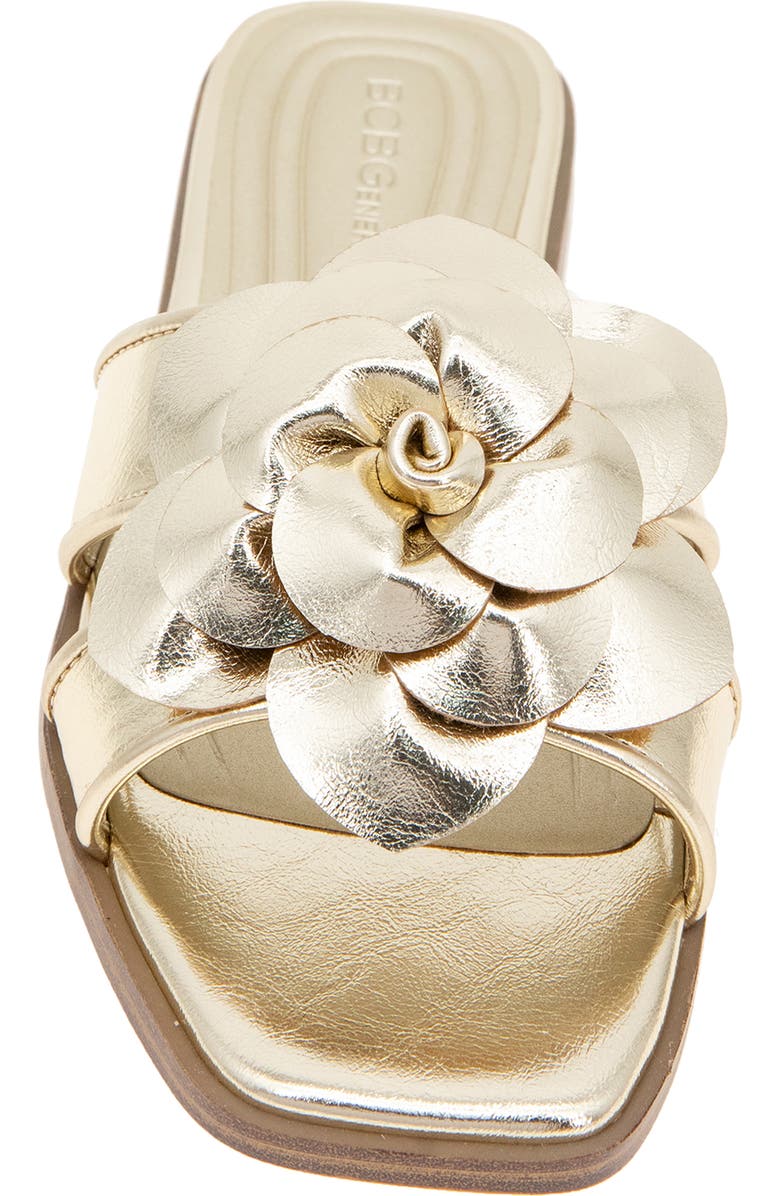 BCBGeneration Mazey Slide Sandal, Alternate, color, Platino