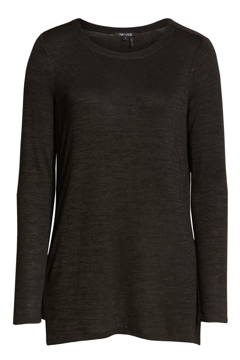 Every Occasion Button Side Top, Alternate, color, BLACK ONYX