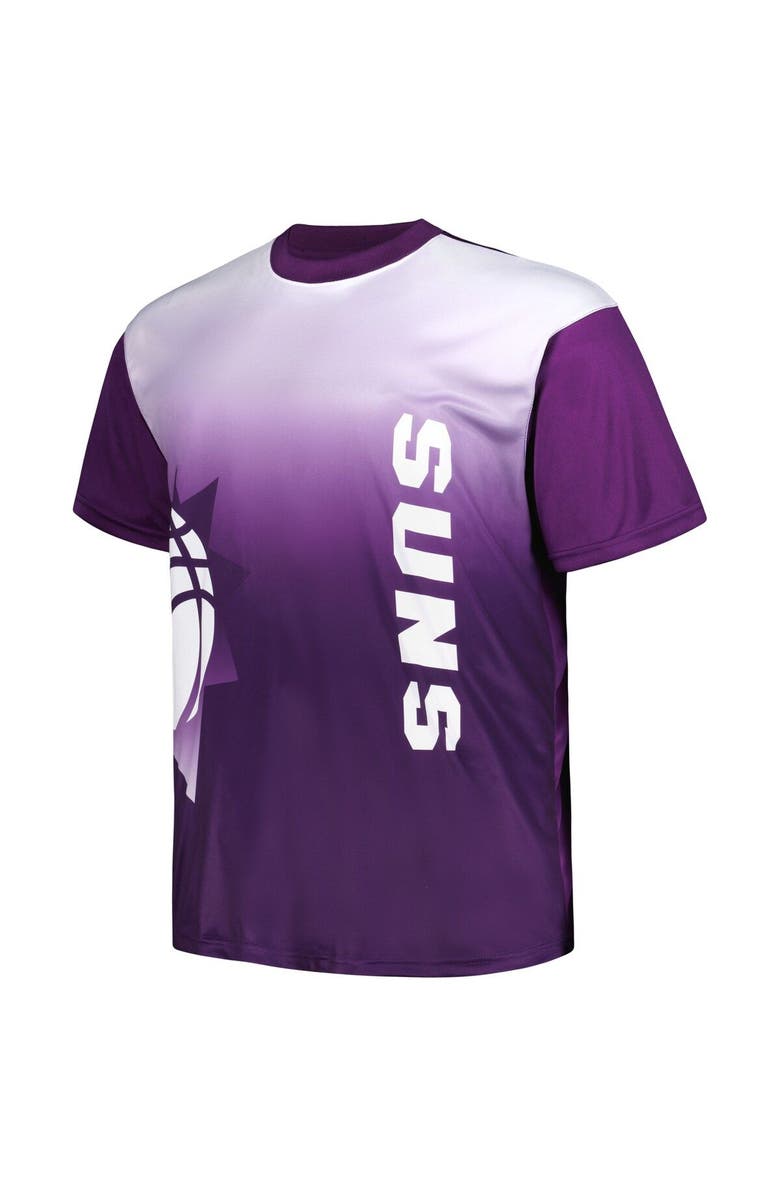 FANATICS Men's Purple Phoenix Suns Big & Tall Sublimated T-Shirt, Alternate, color, Purple