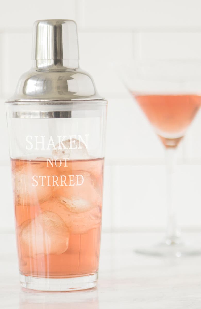 Cathy's Concepts Shaken Not Stirred Cocktail Shaker, Alternate, color,