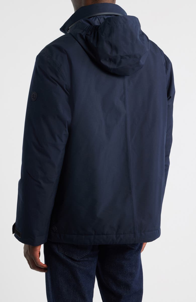 BOSS Cordell Gore-Tex<sup>®</sup> Waterproof Hooded Jacket, Alternate, color, Dark Blue