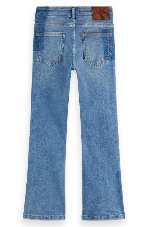 Scotch & Soda Kids' The Charm Flare Jeans In Blue
