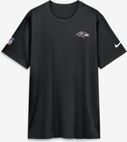 Nike Men's Nike Black Baltimore Ravens Alt Legend Small Logo Dri-FIT T-Shirt