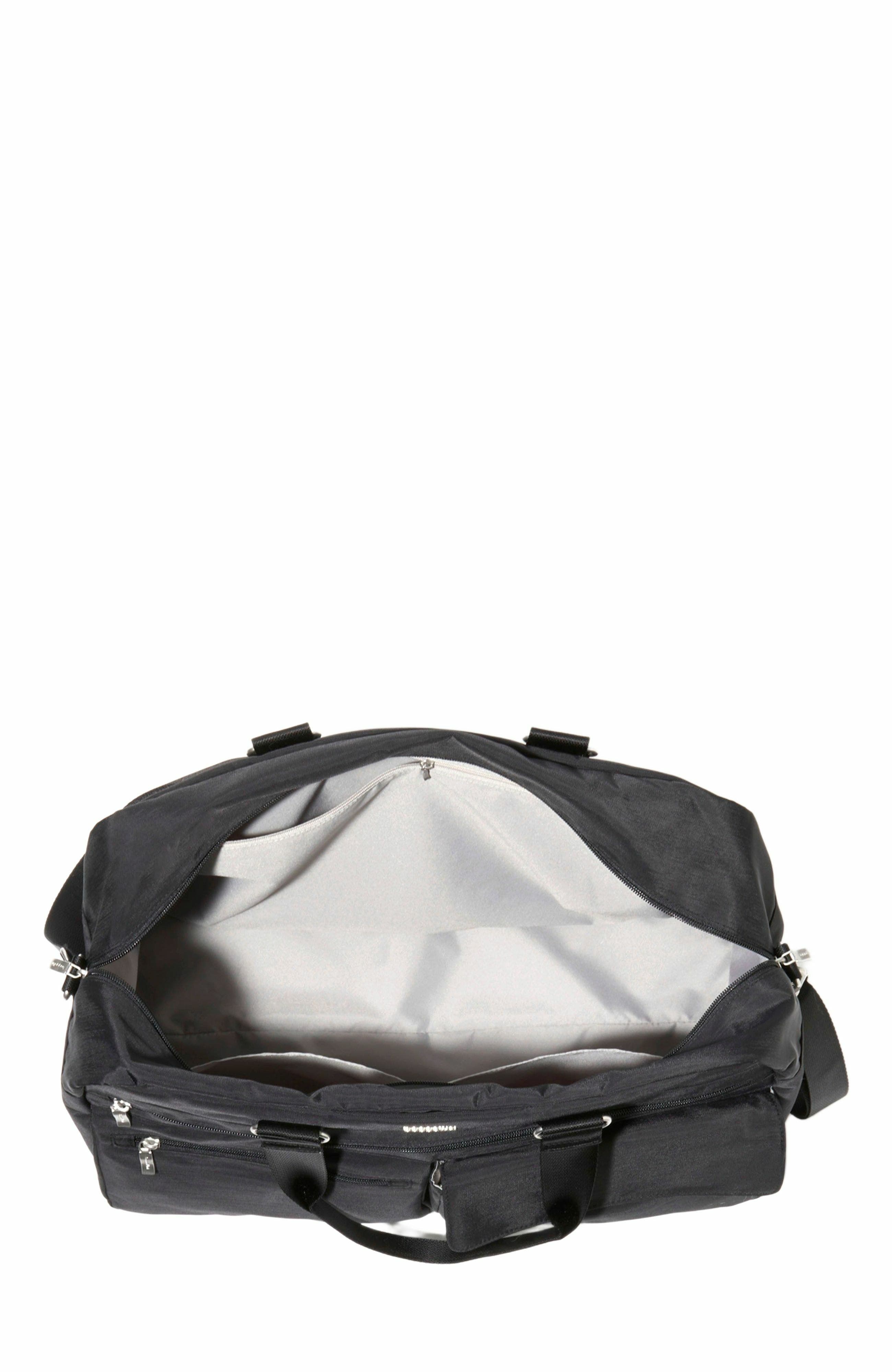 Modern Everywhere Travel Duffel Weekender Bag, Alternate, color, Black