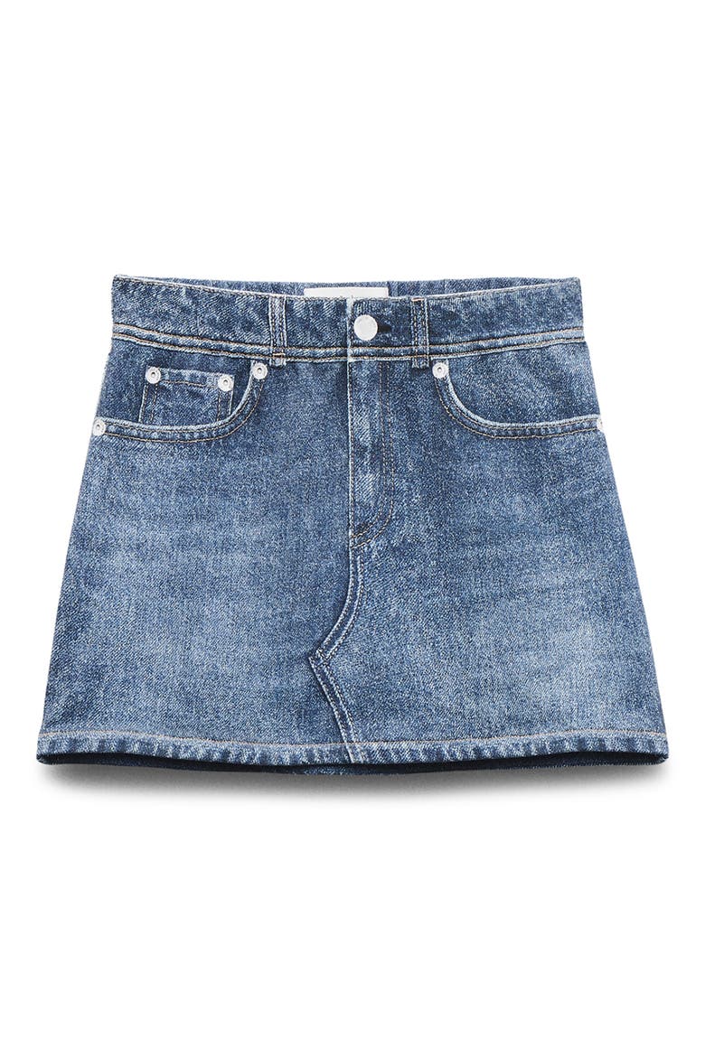 Kids' Mini Miramar Terry Cloth Skirt, Main, color, PETRA