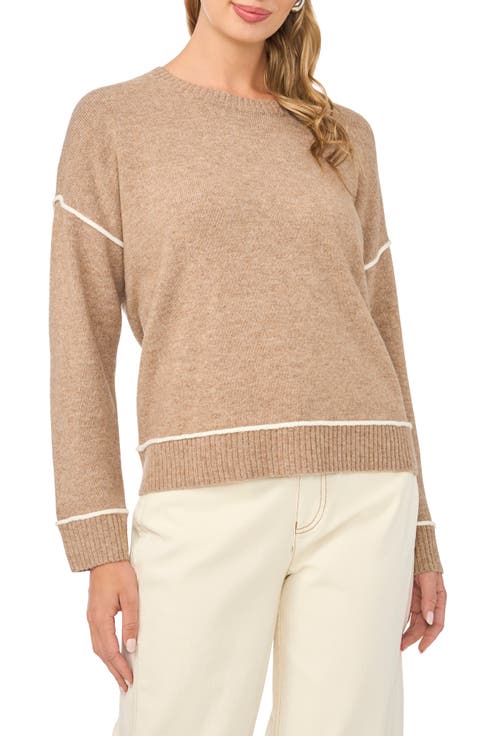 Contrast Sweater