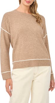 Vince Camuto Contrast Sweater