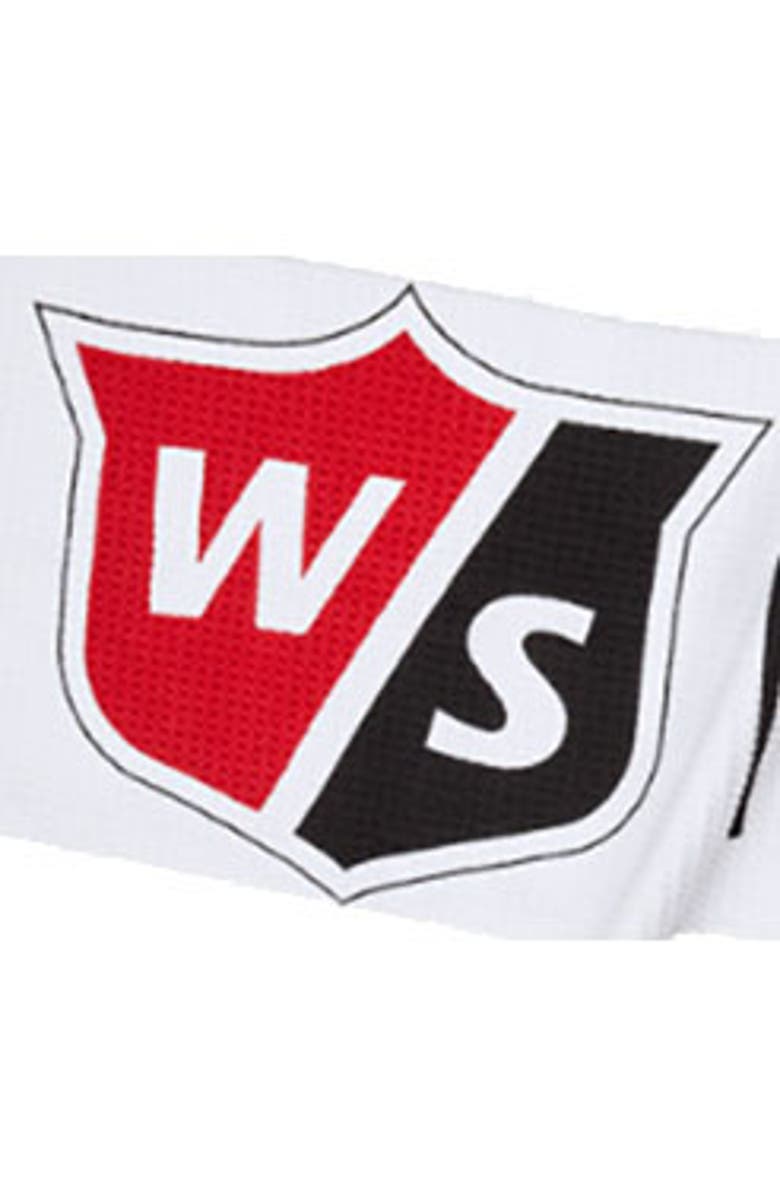 WILSON Tour White Towel - White, Alternate, color, White