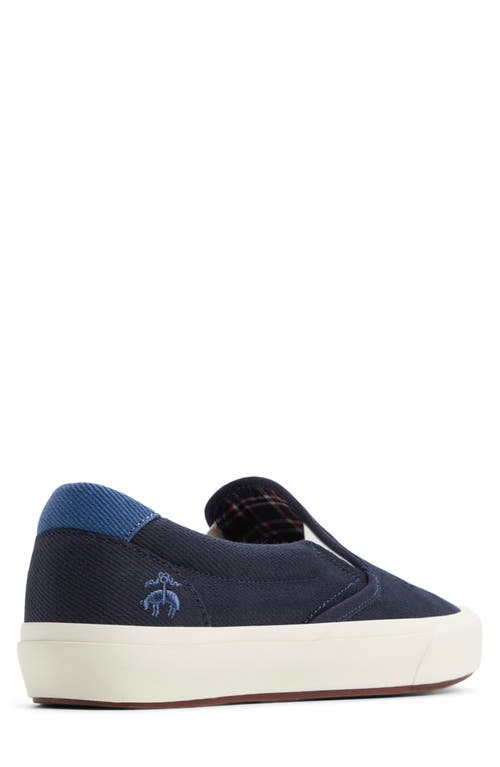 Brooks Brothers Quincy Slip-on Sneaker In Other Navy