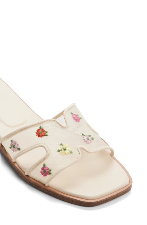 Aldo Itsandal Slide Sandal In White