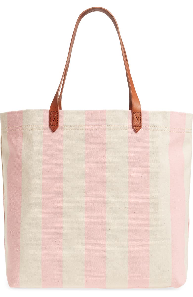 Madewell Stripe Canvas Tote, Alternate, color,