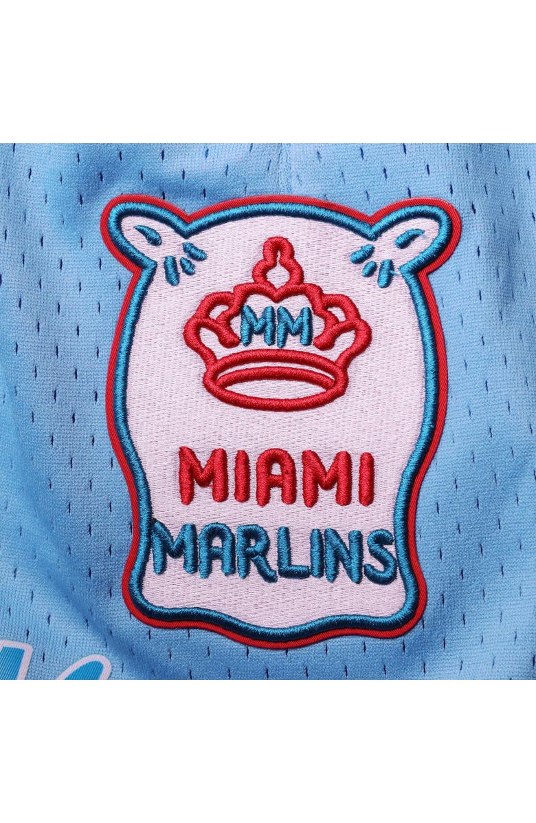 PRO STANDARD Men's Light Blue Miami Marlins City Edition Mesh Shorts, Alternate, color, Light Blue