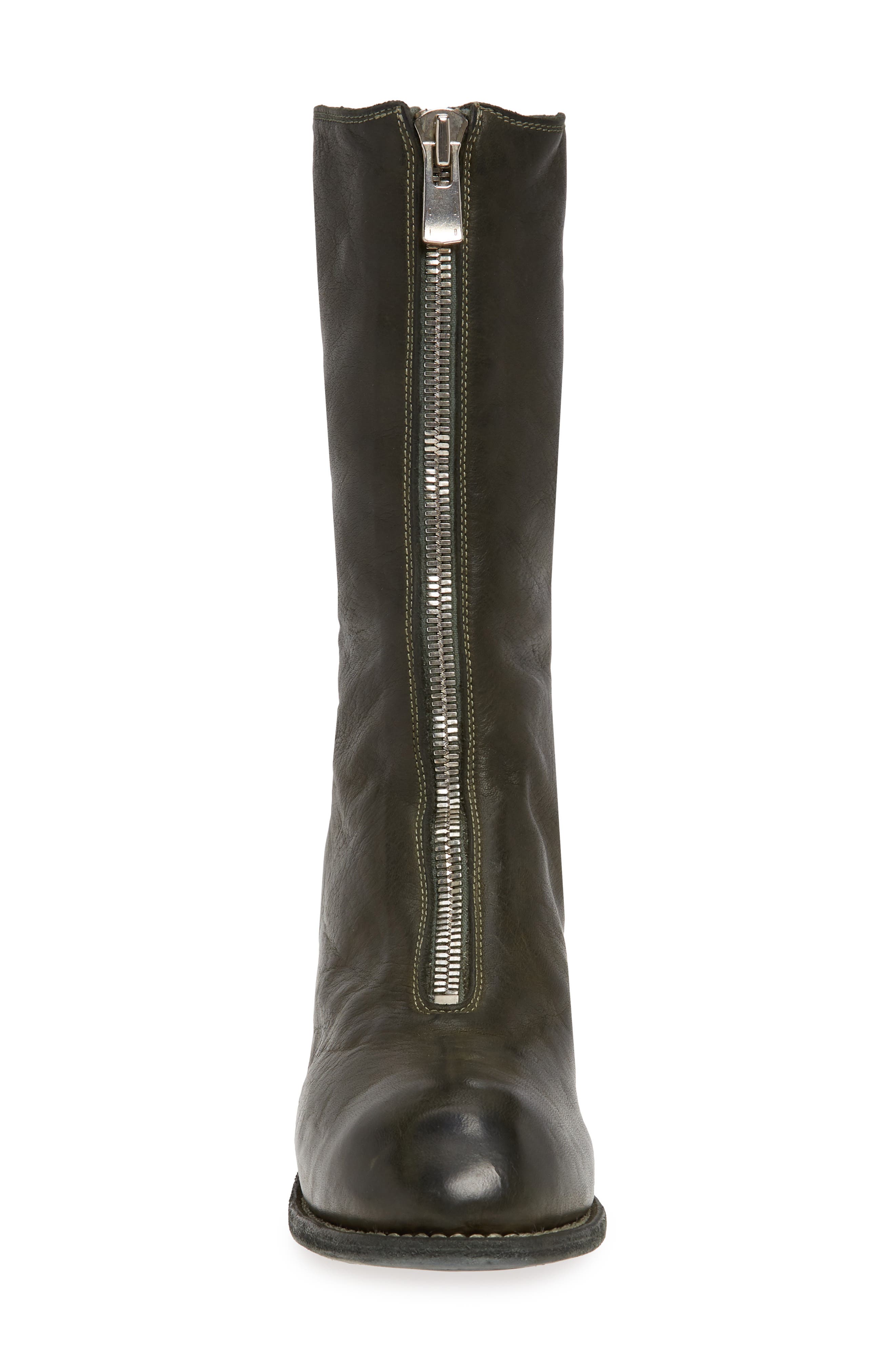 Guidi Front Zip Boot, Alternate, color, 