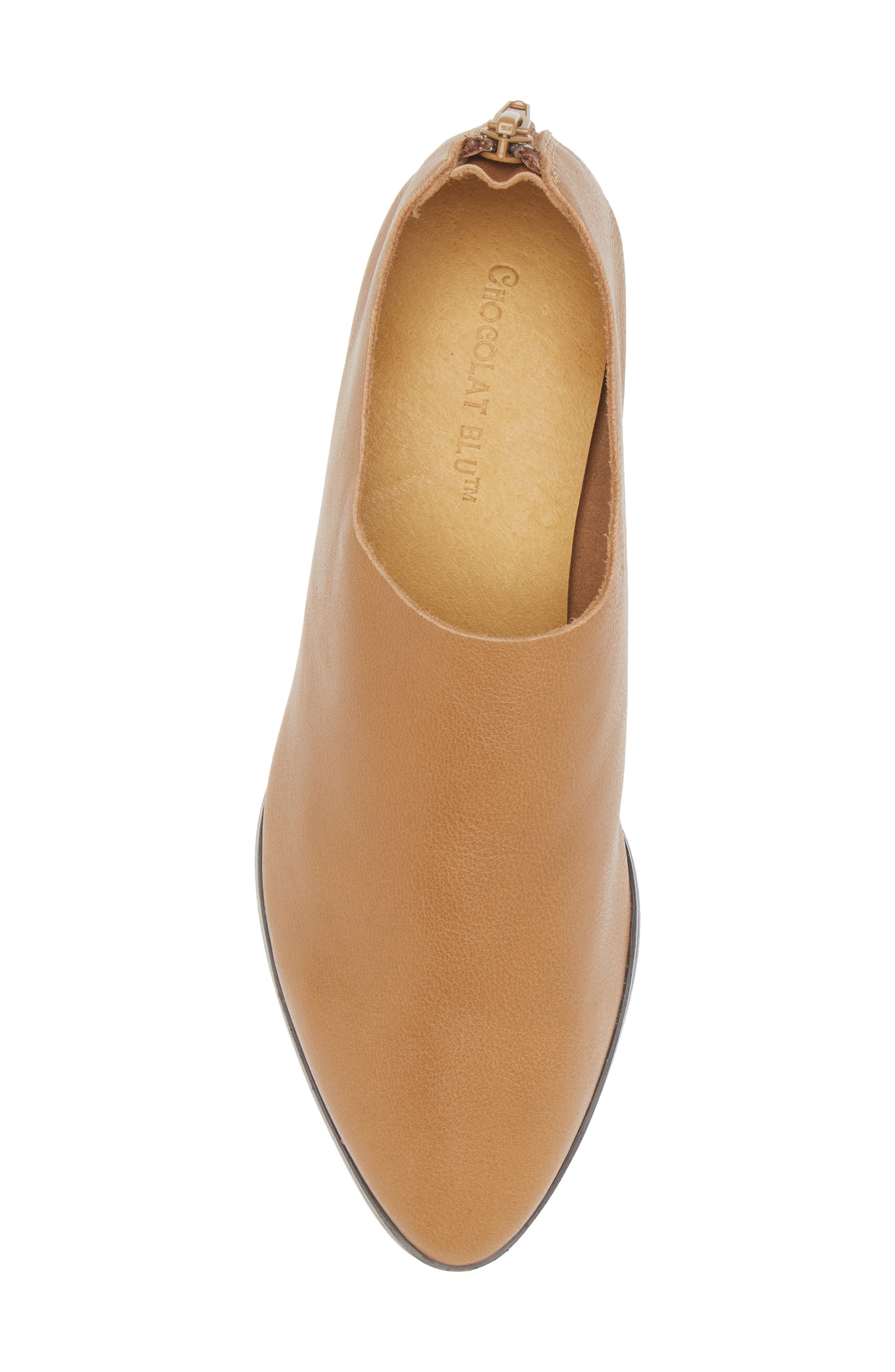 Chocolat Blu Elana Flat, Alternate, color, Tan Leather