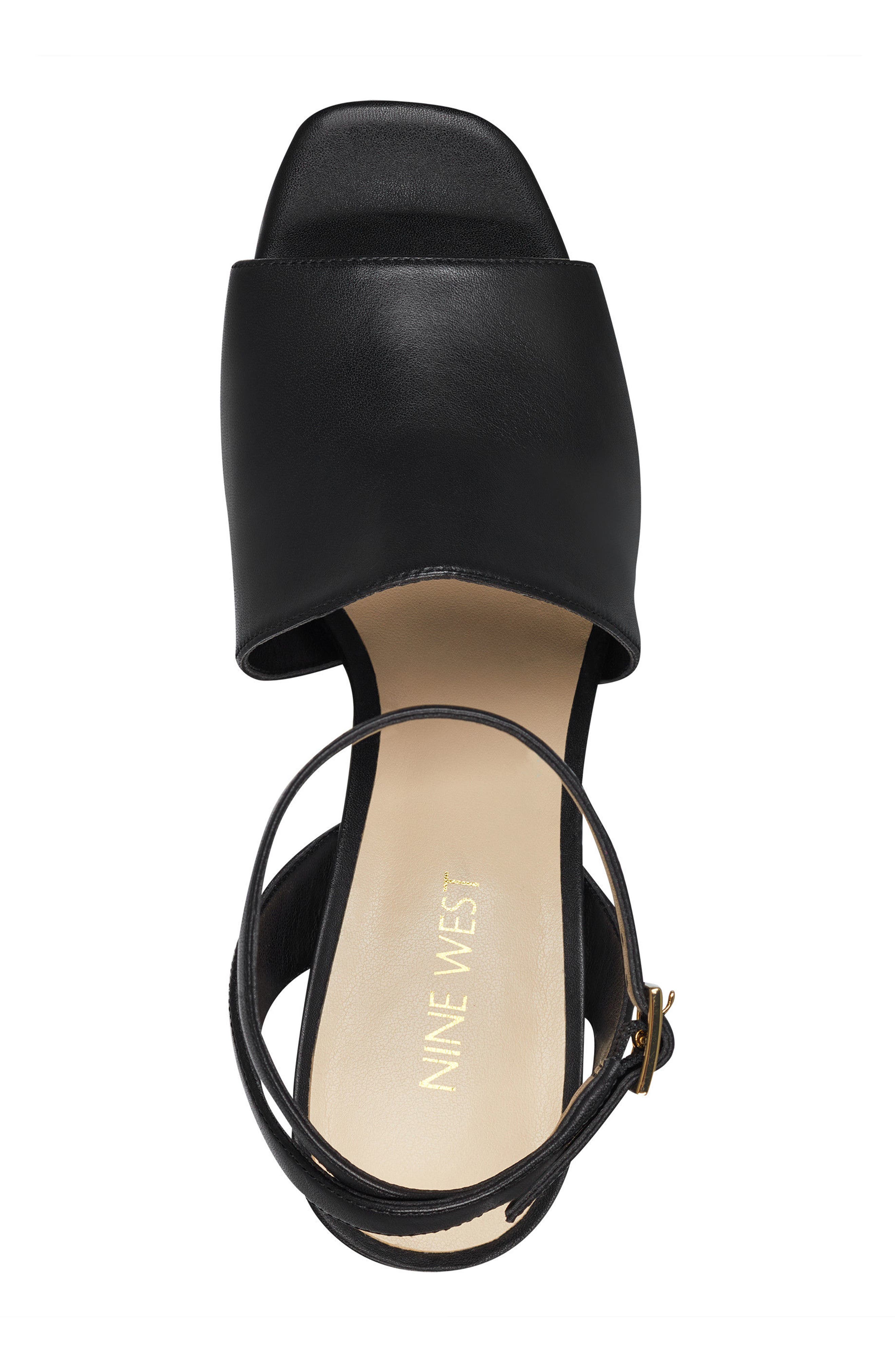 Nine West Quilty Ankle Strap Sandal, Alternate, color, 