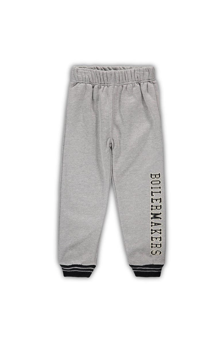 COLOSSEUM Toddler Colosseum Black/Heathered Gray Purdue Boilermakers Poppies Hoodie and Sweatpants Set, Alternate, color, Black