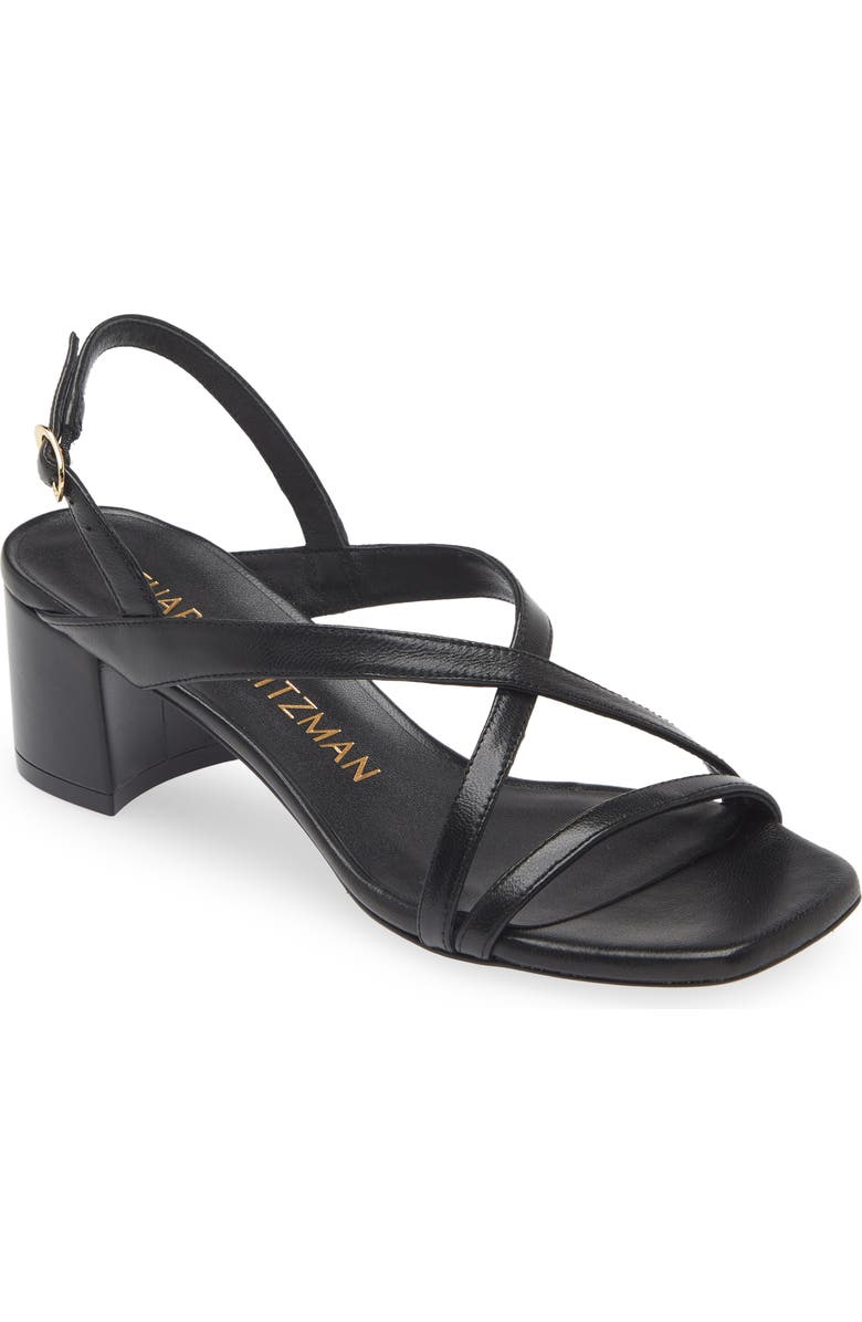 Stuart Weitzman Oasis 50 Block Sandal, Main, color,