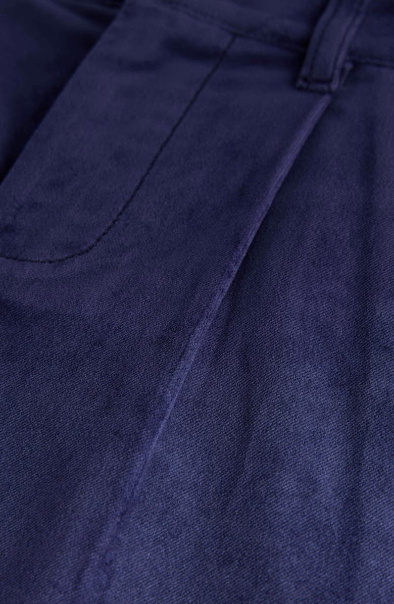 Boden Kids' Smart Cotton Pants, Alternate, color, Navy Velvet