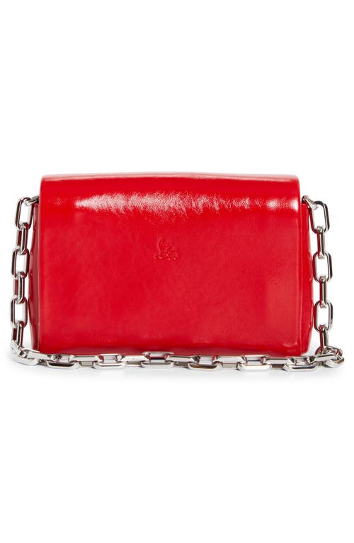 Christian Louboutin Small Loubi54 Soft Naplak Leather Shoulder Bag