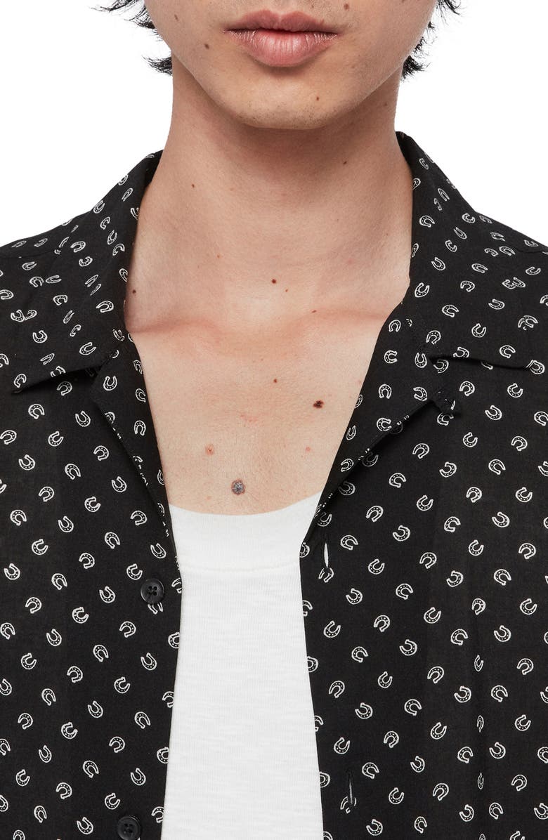 AllSaints Lucked Out Regular Fit Shirt, Alternate, color, 