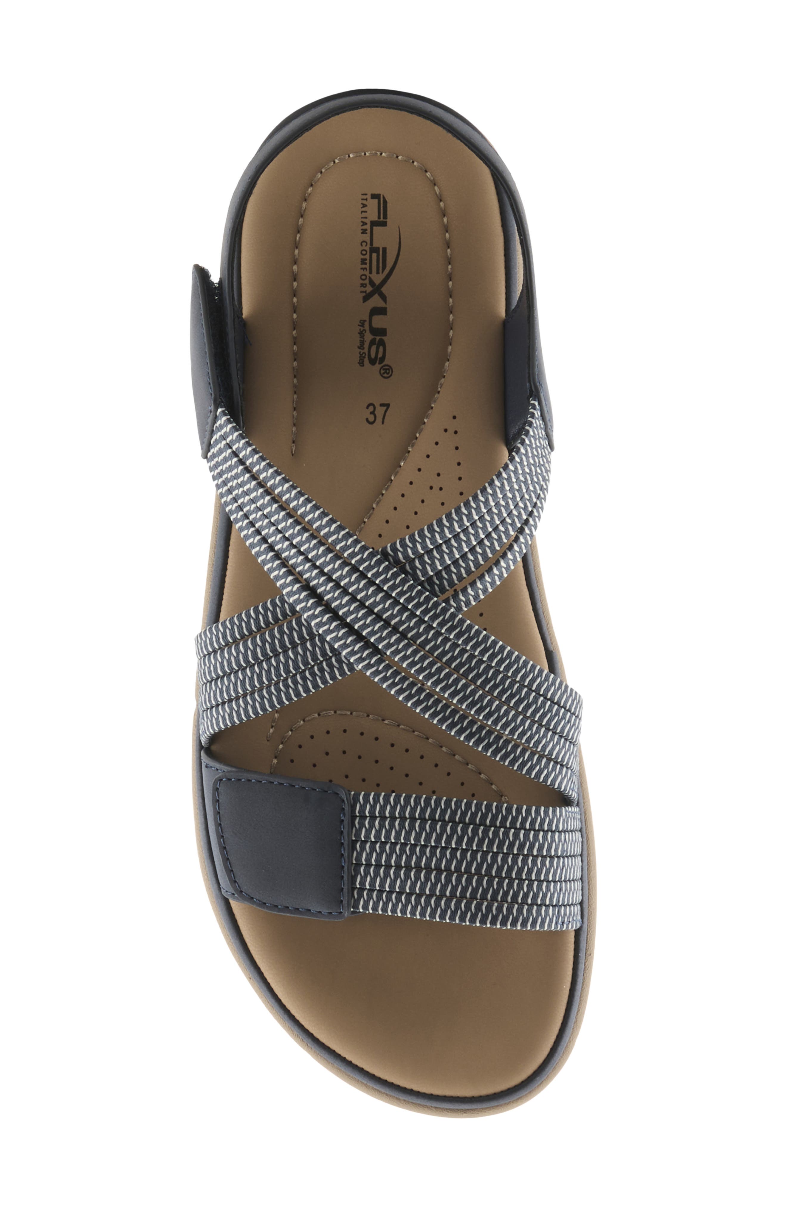 Crossbeam Sandal, Alternate, color, NAVY