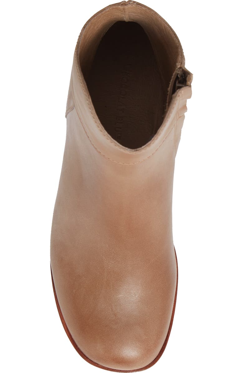 Chocolat Blu Retro Platform Boot, Alternate, color, Taupe Leather