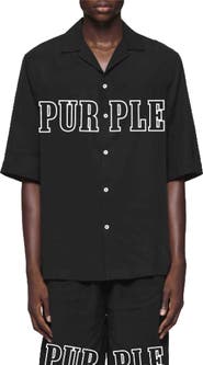 PURPLE BRAND Everyday Camp Shirt